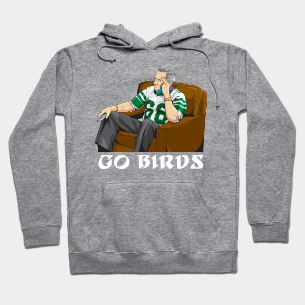 Go Birds Hoodie by Tailgate Team Tees